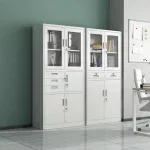 2-Door metallic office cabinet (with safe)