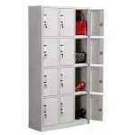 15-Lockers steel office storage cabinet - Image 3