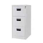 Three drawers steel office cabinet - Image 2