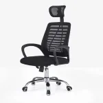 Headrest office chair (mesh-back) - Image 2