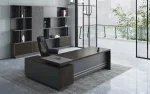1600mm mahogany executive office desk - Image 5