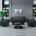 5-Seater Executive Office Leather Sofa