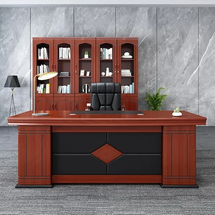 H7b4c8d7165c2452f9b7418a43c4d9b3bz-1.webp 1.8 Meters Executive Office Table - Image 1