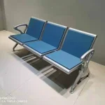 3-link padded heavy-duty waiting bench