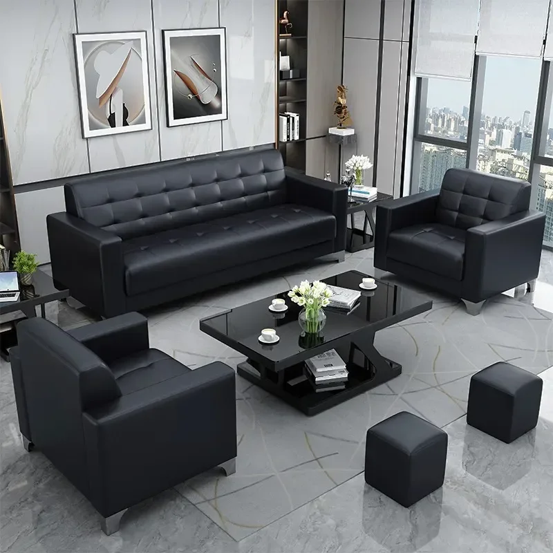 H7ccc2d2bf78a45a0ba9017972bfafecdQ.jpg_960x960.webp Office 5-Seater Leather Sofa - Image 1
