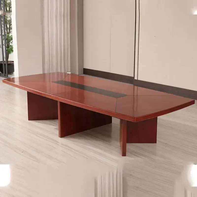 H821c3fae1faf4743ab1145f77ffc1952O-1.webp 3000mm Office Boardroom Table - Image 1