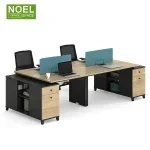 2-Way office workstation (1200mm x 1200mm) - Image 5