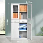 2-Door metallic office storage cabinet - Image 2