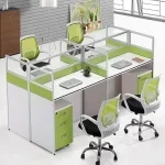 4-Way modular office workstation