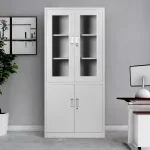 2-Door metallic office cabinet - Image 2