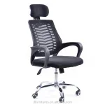 Office Executive Mesh Chair With Headrest. - Image 4