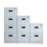 4-Drawers steel filling office cabinet - Image 2