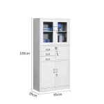 Two door metallic safe office cabinet - Image 5