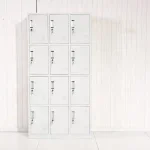 15-Locker steel office cabinet - Image 3
