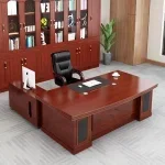 Office desk 180cm L-shaped design - Image 3