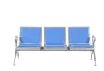 3-Link padded heavy-duty office bench - Image 2