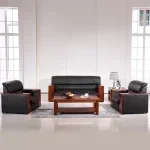 Corporate 5-seater leather sofa - Image 2