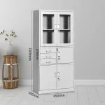 2-Door Metallic Cabinet with Safe - Image 5