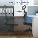 High-back orthopedic office seat - Image 2