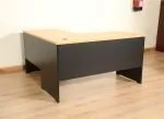 1.4m curved office desk - Image 2