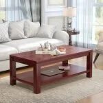 Executive mahogany coffee table