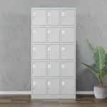 15 Lockers steel office cabinet