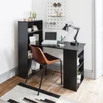 Modern Desk with Shelves - Image 3