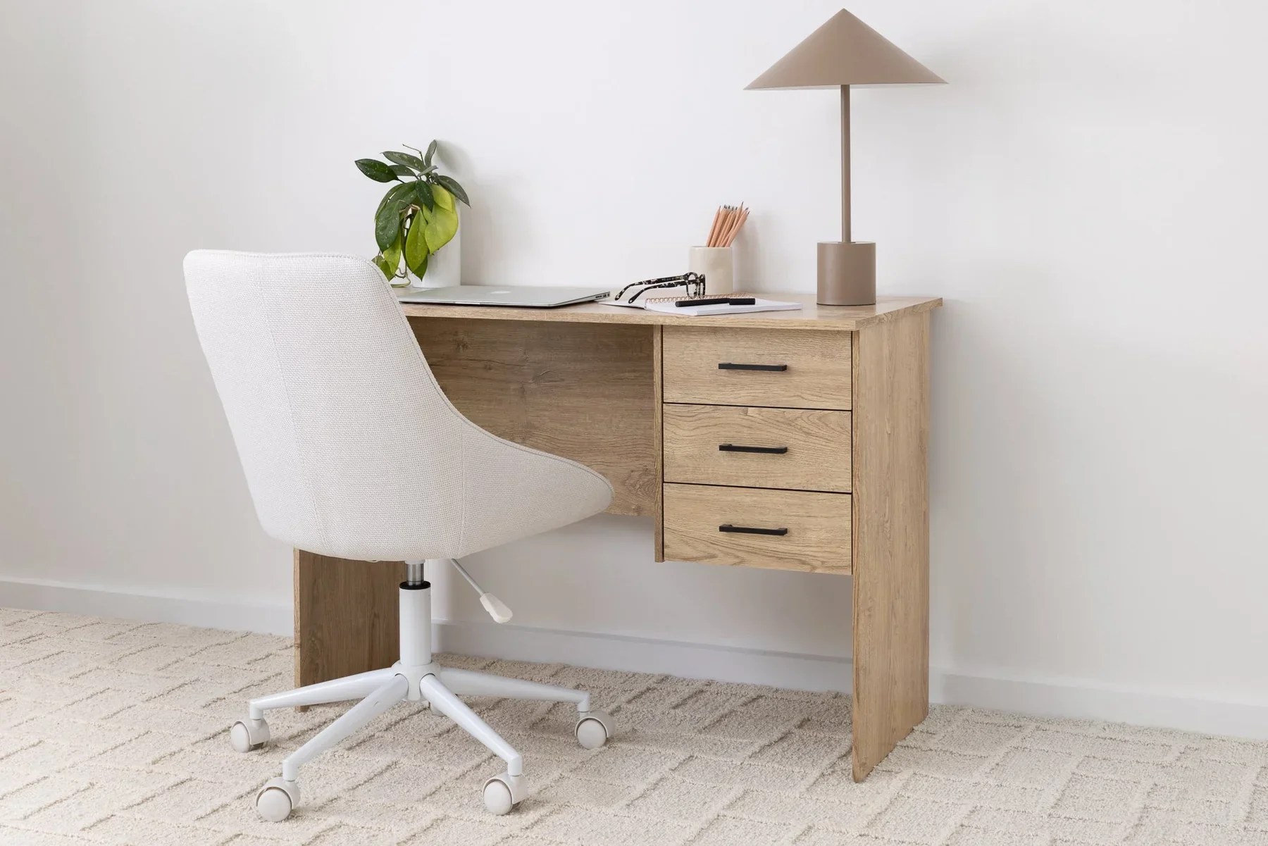 Maclaren_20Macey_20Computer_20Desk_20With_203_20Drawers_20Writing_20Desk_20_20Oak_ad477ae4-38ce-4d2e-8fbf-2b91fcfecd8f.webp Home office study desk - Image 1