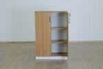 2-Door wooden credenza cabinet