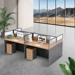 4-Way open view office workstation