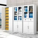 2 Door metallic office storage cabinet - Image 5