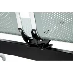 3 Link metallic waiting bench - Image 4