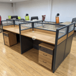 4-Way Office Workstation - Image 4