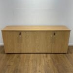 4-Door storage credenza cabinet - Image 2