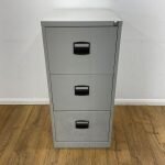 Three drawers steel office filling cabinet - Image 4