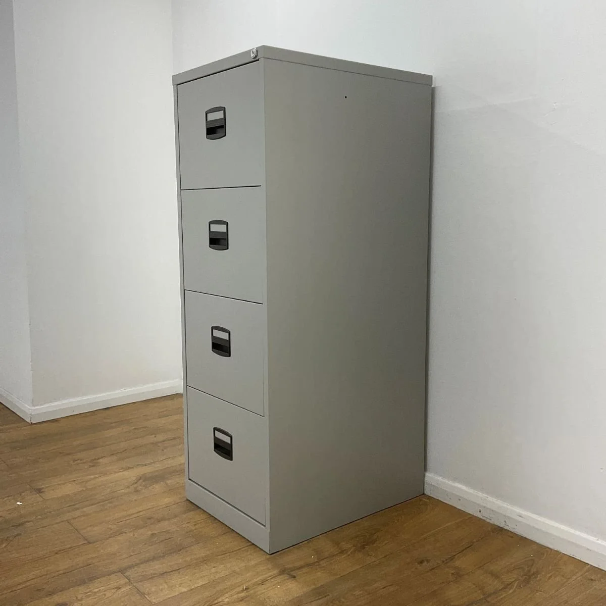 U-FC-4D-GR-55-2.webp Metallic filling cabinet 4 drawers - Image 1