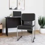 Chrome cantilever seat