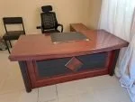 1600mm executive office table (Mahogany) - Image 7
