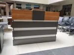 1800mm office reception desk - Image 4