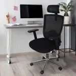 Executive high-back office seat
