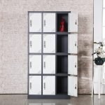 9-Locker metallic office cabinet - Image 3