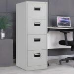 4-Drawer Metallic Office Cabinet