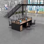 4-Way Modular Office Workstation - Image 5