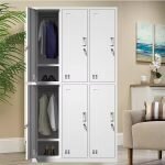 6-Locker Steel Office Cabinet