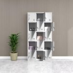 15-Locker steel office cabinet