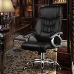 Executive office leather seat