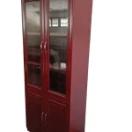 2-door wooden cabinet- with 2 door on the upper side and the other 02 doors on the lower side.