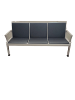 Heavy duty padded waiting bench| variety of colors| we deliver