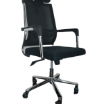 High-back mesh chair