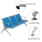 3-Link heavy-duty waiting bench - Image 3